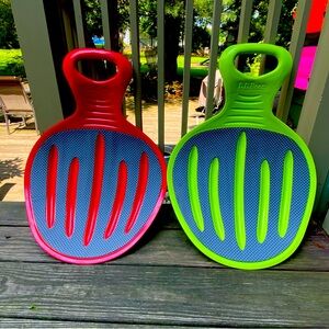 2 LL Bean Saucer Sleds